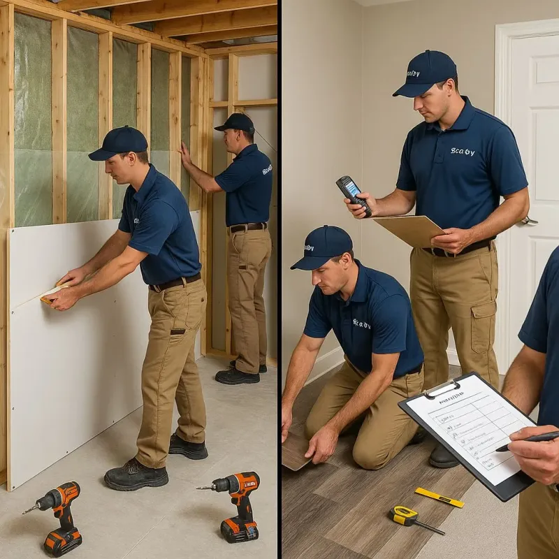 Repairs and Reconstruction process in Haralson County, GA